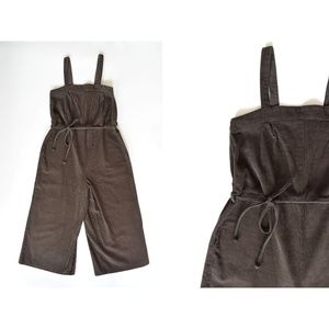 Womens Overalls M Corduroy Overalls M Green Overalls M Wide Leg Overalls Baggy